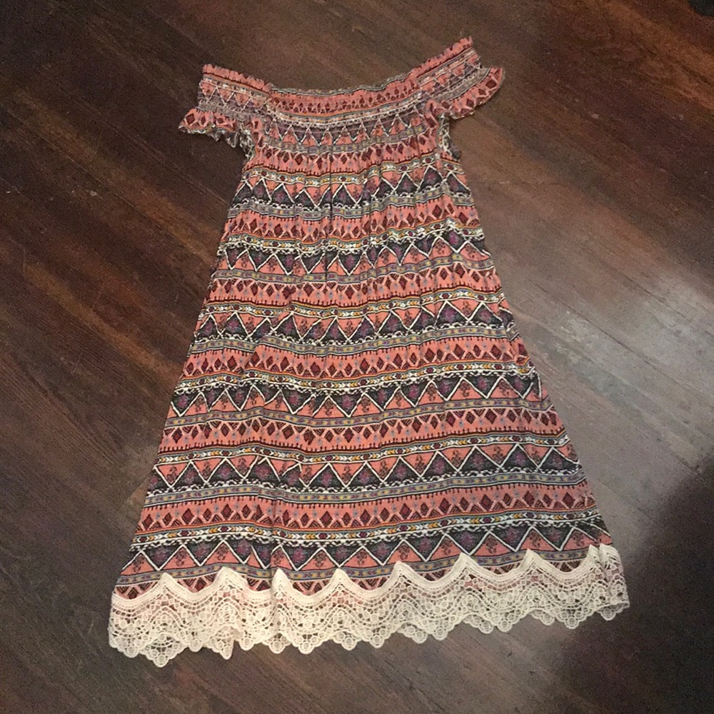 Tribal print dress